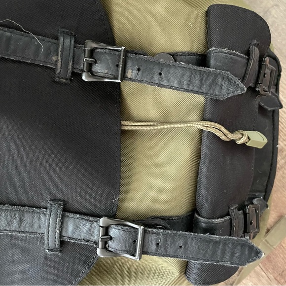 HERSCHEL SUPPLY CO Backpack Canvas Olive Backpacking - Picture 3 of 4